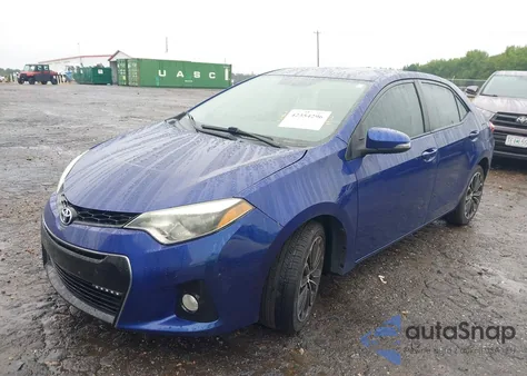 2015 Toyota Corolla S Plus из США, поврежденный, VIN 2T1BURHE4FC326755